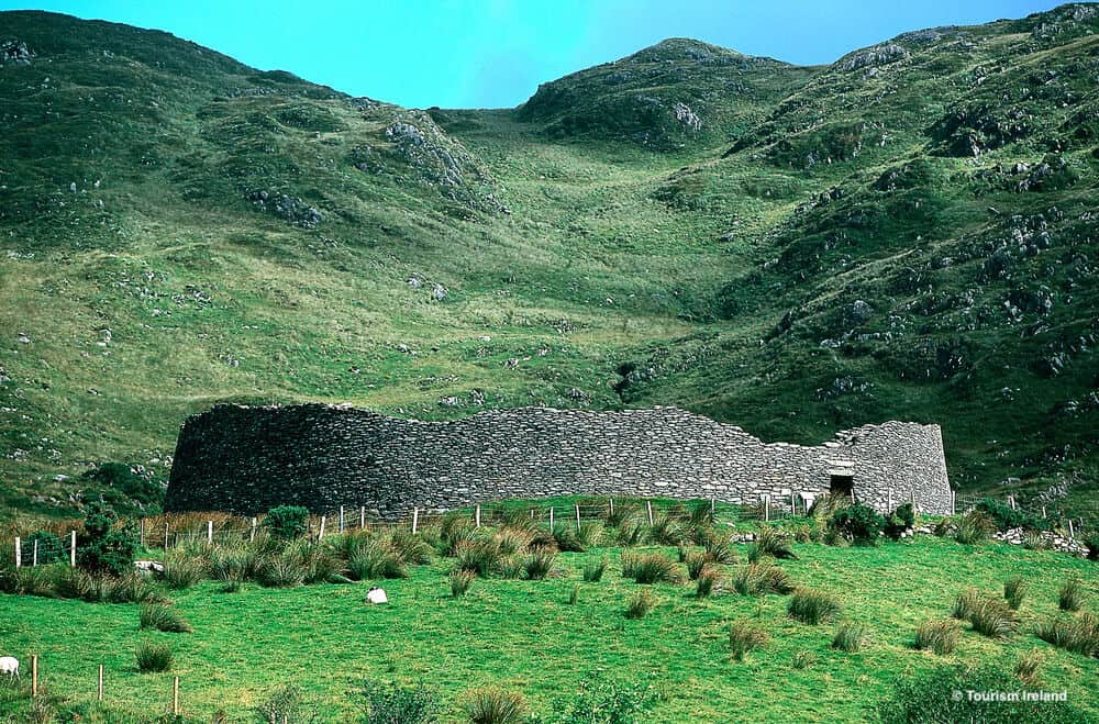 Das Staigue Stone Fort auf dem Ring of Kerry - ☘ gruene-insel.de